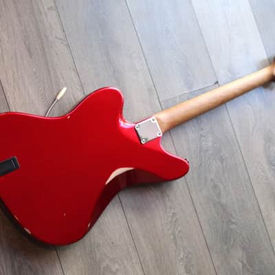 SUHR "LIMITED Classic JM Antique Funk, Candy Apple Red" GIGBAG, PAPERS, 3, 64 KG image 2