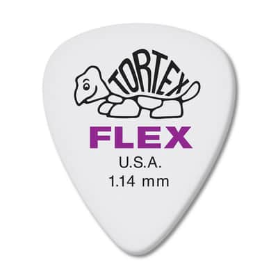 Dunlop Tortex Flex Standard Picks 1.14mm, Pack of 12 image 3