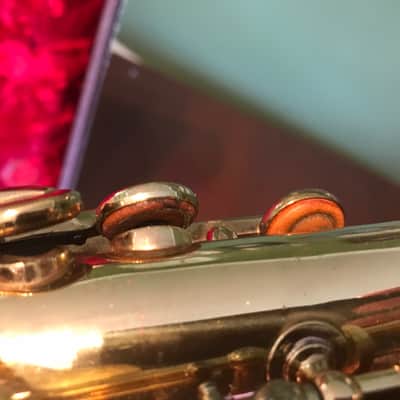 Vintage Vito Leblanc 35 System Alto Saxophone with original hard case Rationale French Beaugnier Sax image 6