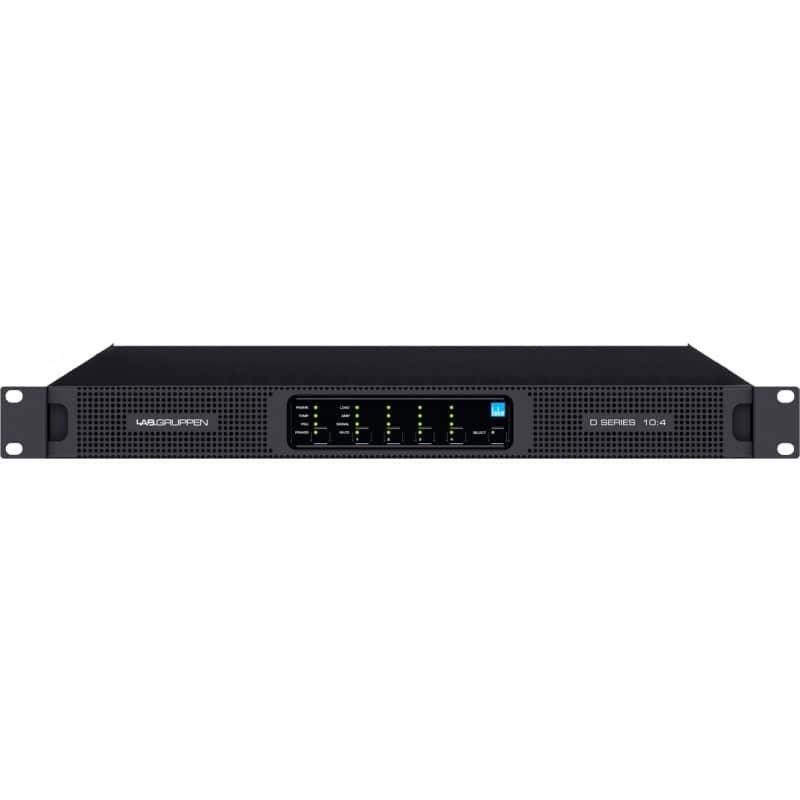 Lab Gruppen D10-4L 4-Channel Amplifier, 1000W image 1