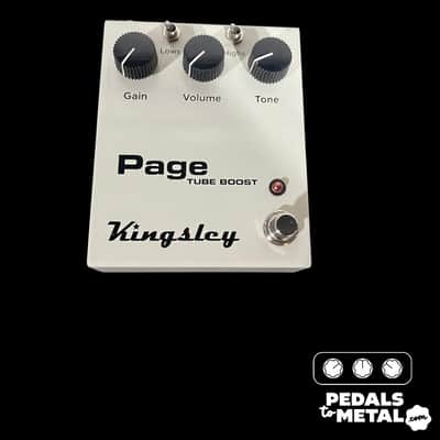 Kingsley Page v2 Tube Boostエフェクター キングスレー Kingsley Page Tube Boost – Chicago Music Exchange