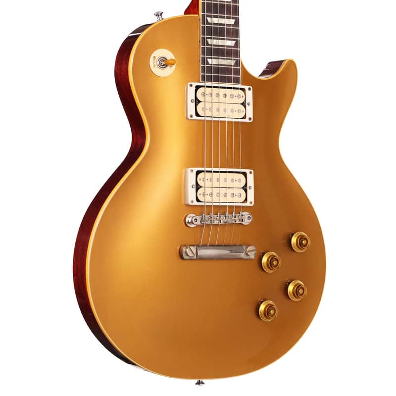 Gibson Custom Shop 1957 Les Paul Standard Made 2 Measure Goldtop Double Gold image 1