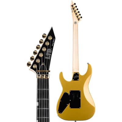 ESP LTD MIRAGE DELUXE '87 Electric Guitar Regular Metallic Gold image 4