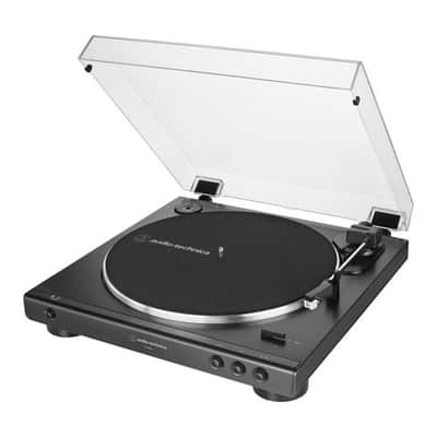 Audio-Technica AT-LP60X Fully Automatic Belt-Drive Stereo Turntable (Black) image 4