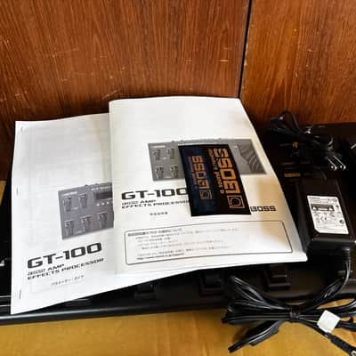 Boss GT-100 Multi Effects and Amp Modelling Guitar Pedal w/ box image 10
