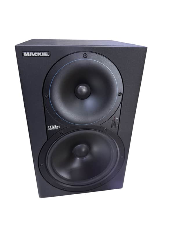 Mackie HR824 8" Active Studio Monitors (Pair) 1997 - 2007 - Black image 1