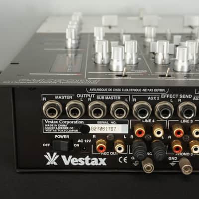 Vestax PMC-37PRO Professional 3 Channel Scratch Dance Dj Mixer W