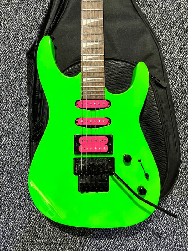 Jackson X Series DK3XR HSS Dinky 2021 - Present - Neon Green image 1