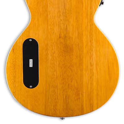 ESP LTD TL-6N Thinline Nylon String Acoustic/Electric Guitar – Natural image 4