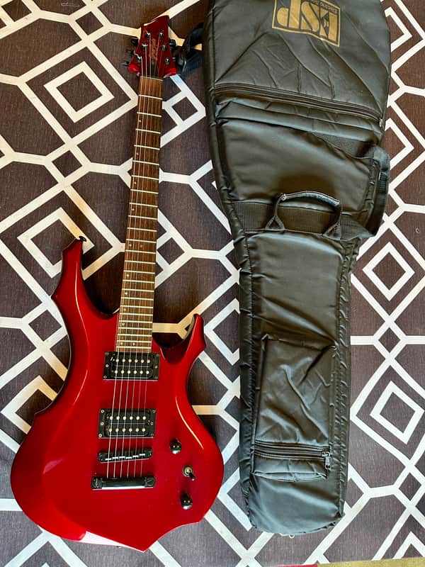 ESP - GrassRoots Forest G-FR-56G - Set Neck - See-Thru Candy Apple
