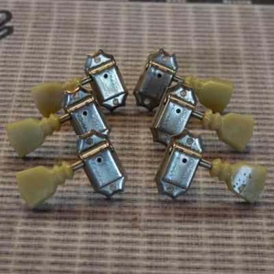 Vintage Gibson Deluxe Tuners Double LIne Double Ring image 2