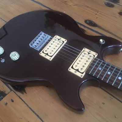 1980s Hondo  Professional H-1010 Double Cut Electric Guitar Japan Matsumoku image 5