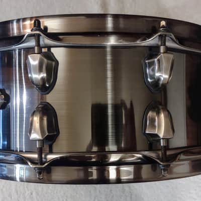 Mapex Black Panther Blade 14x5.5" Steel Snare Drum - Brushed Nickel Over Steel image 18
