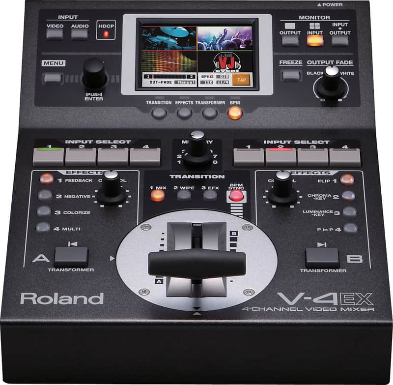 Roland V-4EX 4-Channel Digital Video Mixer image 1