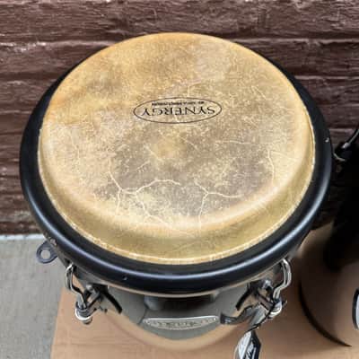Toca Synergy 2300TB 10" & 11" Conga Set – Transparent Black w/ Double Stand & Tuning Wrench – Used Bild 8