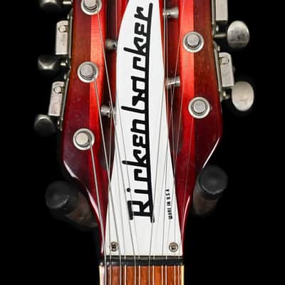 Rickenbecker Modell 381/12 from 1990 in Fire Glow with Case image 8