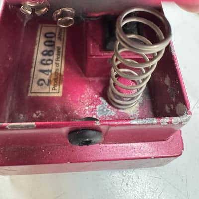 Boss DM-2 Delay (Black Label) 1981 - 1984 - Pink image 7