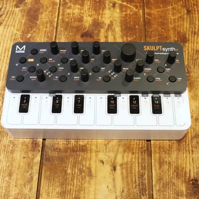 Modal Electronics Skulpt SE 4-Voice Analog Synthesizer 2021 - Black / White image 1