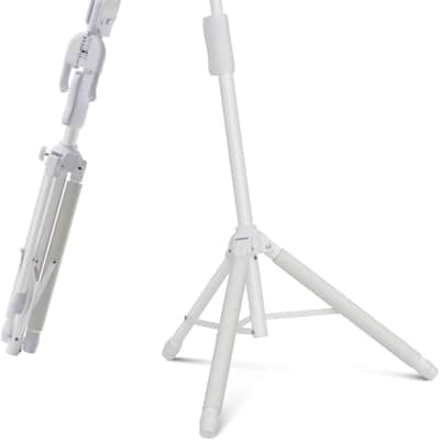 Auto-Lock Guitar Stand - Heavy Duty Steel, 33lbs Capacity, 360° Non-Slip Base & Military Anti-Rust | 3-Second Setup, Foldable for Stage/Travel/Studio image 2