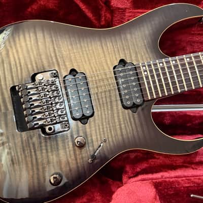 Ibanez RG2727FZ-TBK Prestige 2013 - 2014 - Transparent Black image 2