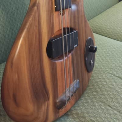 Birdsong Embrace Fretless 2013 Natural Walnut image 6