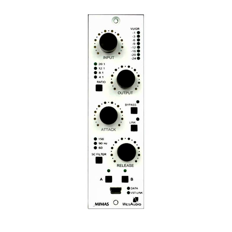 WesAudio MIMAS ng500 500 Series FET Compressor Module 2010s - White image 1