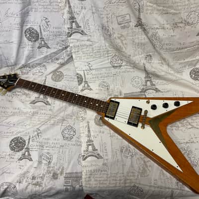 2008 #1 of 100 Gibson 50th Anniversary 1958 Korina Flying V First Ever Made In Custom Shop One of Historic Makeover Kim LaFleur’s Favorite Creations! image 18
