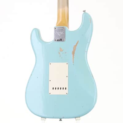 Fender Custom Shop Time Machine Series 1960 Stratocaster Relic Aged Daphne Blue [CZ530518] (06/17) image 4