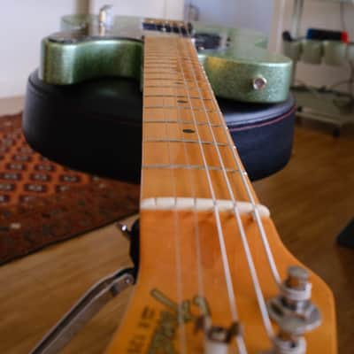 Partscaster: Guitar Mill Coke Bottle Flake T-Style + Fender Bullet 1 Neck – Complete Premium Build, Mastery, Arcane, Rutters with Extras! image 13