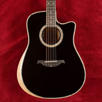 B.C. Rich Acoustic Cutaway 6 -String - Black - W/Matrix Infinity VT & Hardcase image 1