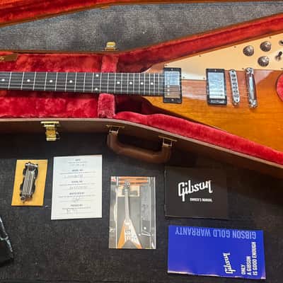 Gibson Flying V 2020 - Antique Natural image 11