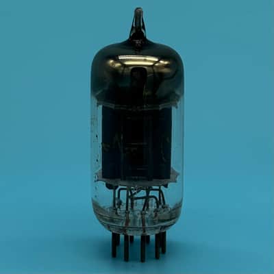 1950s Westinghouse 12AU7 ECC82 Vintage Black Plate D Getter Tube! T336 image 2