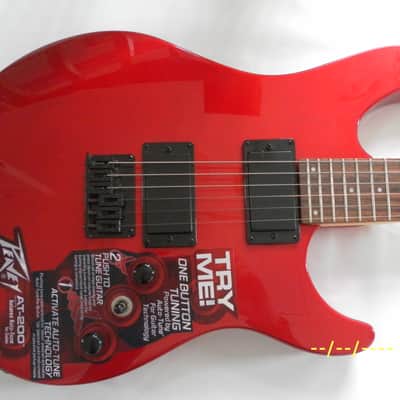 Peavey AT-200 Auto Tune Self-Tuning Electric Guitar 2010s - Metallic Red image 2
