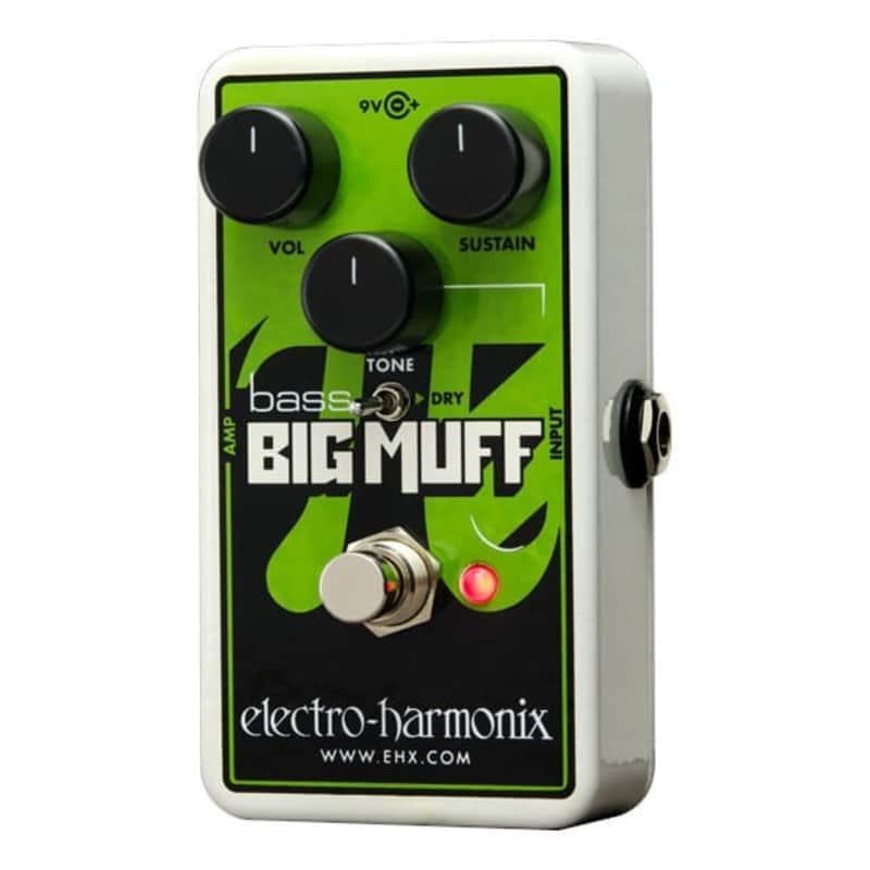 Electro-Harmonix Nano Bass Big Muff Pi Fuzz Pedal with Analog Circuit image 1