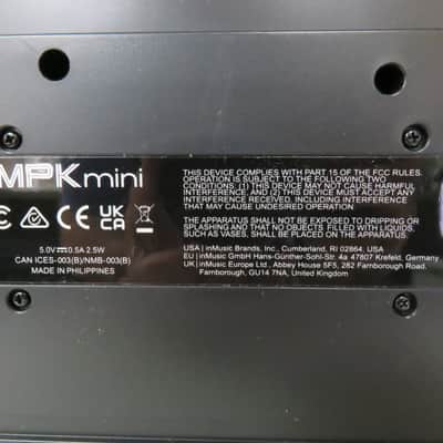 Akai MPK Mini Blackout 25-Key USB MIDI Keyboard Controller - Preowned image 7