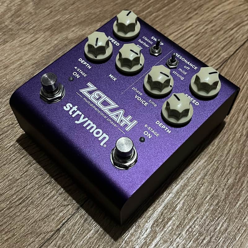 2021 – Present Strymon Zelzah Multidimensional Phaser Purple
