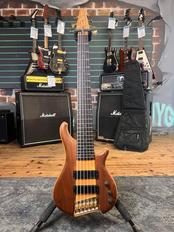 TUNE Guitar Technology Somnus Zi II-6 Walnut Natural c.1990 6