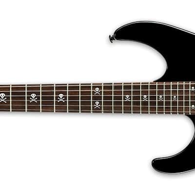 Open Box/Display ESP LTD Kirk Hammett Signature KH-202 Left-handed - Black image 1