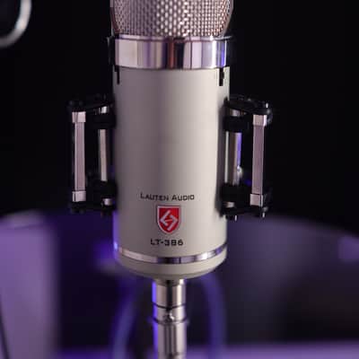 Lauten Audio Eden LT-386 Large Diaphragm Multipattern Tube Condenser Microphone 2010s - Champagne image 2