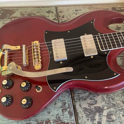 Early 1970s Citation SG (Ampeg Stuper Stud) - MIJ - Maxon Humbuckers - OHSC - Very Nice image 3