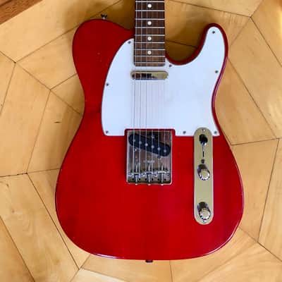 100% ORIGINAL 2003 Fender American Telecaster USA, Transparent Red w/ Hard Case image 2