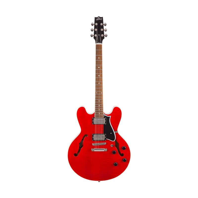 2017 Heritage Standard H-535 Semi-Hollow Electric Guitar, Trans Cherry, AH0XXXX image 1