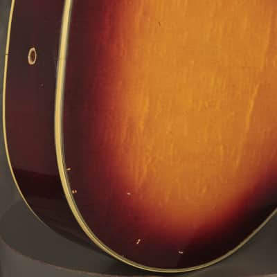 original 1965 Guild F-50 Navarre flattop Sunburst image 15