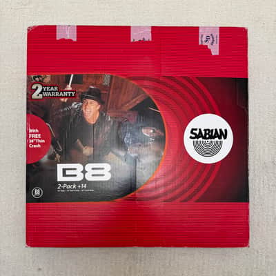 Sabian B8 2-Pack Plus 14/14/18" Cymbal Pack 2010's image 2
