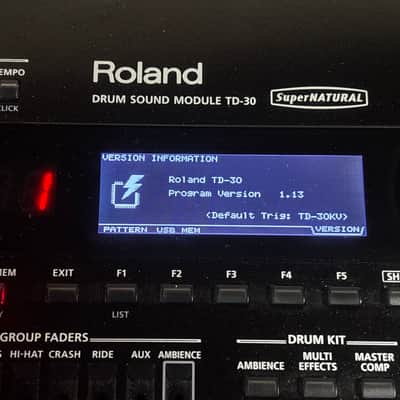 Roland TD-30 Drum Sound Module Brain V-Drums V-Pro series image 3