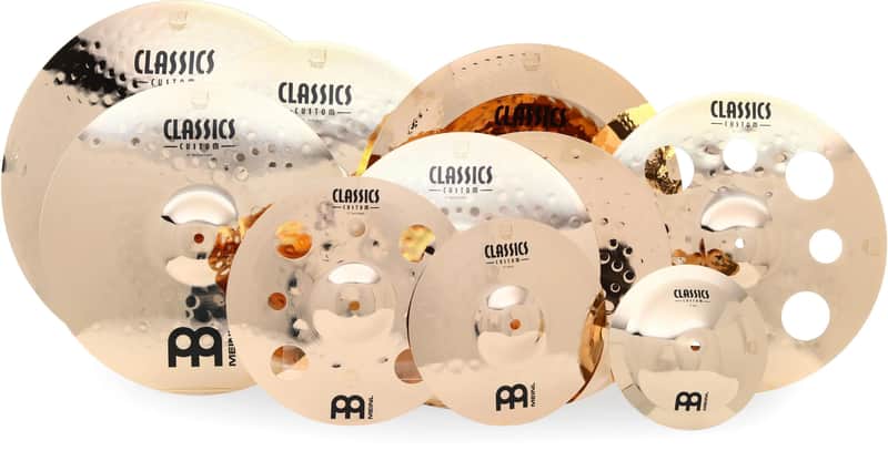 Meinl Classics Custom Triple Set 14-16-16-18-18-20in + 8-10-12in image 1