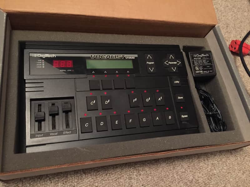 DigiTech VHM5 Vocalist 5-part Digital Vocal Harmony Processor with