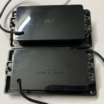 1980s Ibanez Roadstar II IBZ Humbucker set 10.13k + 9.99k coil tapped + mounts original vintage made in Japan Bild 4