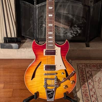 Gibson Custom Johnny A Standard Cherry Sunburst image 2