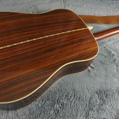 Yamaki 130 Acoustic D-28 Style Japan w/ Hard Case image 13